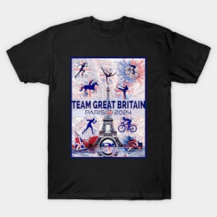 Team Great Britain - Paris 2024 (Version 2) T-Shirt